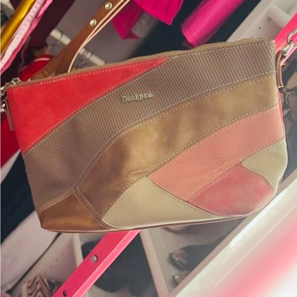 Desigual Purse Bag Multicolor Crossbody Handbag - Picture 7 of 10